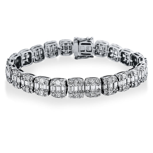 Baguette Illusion Armband - 5C266