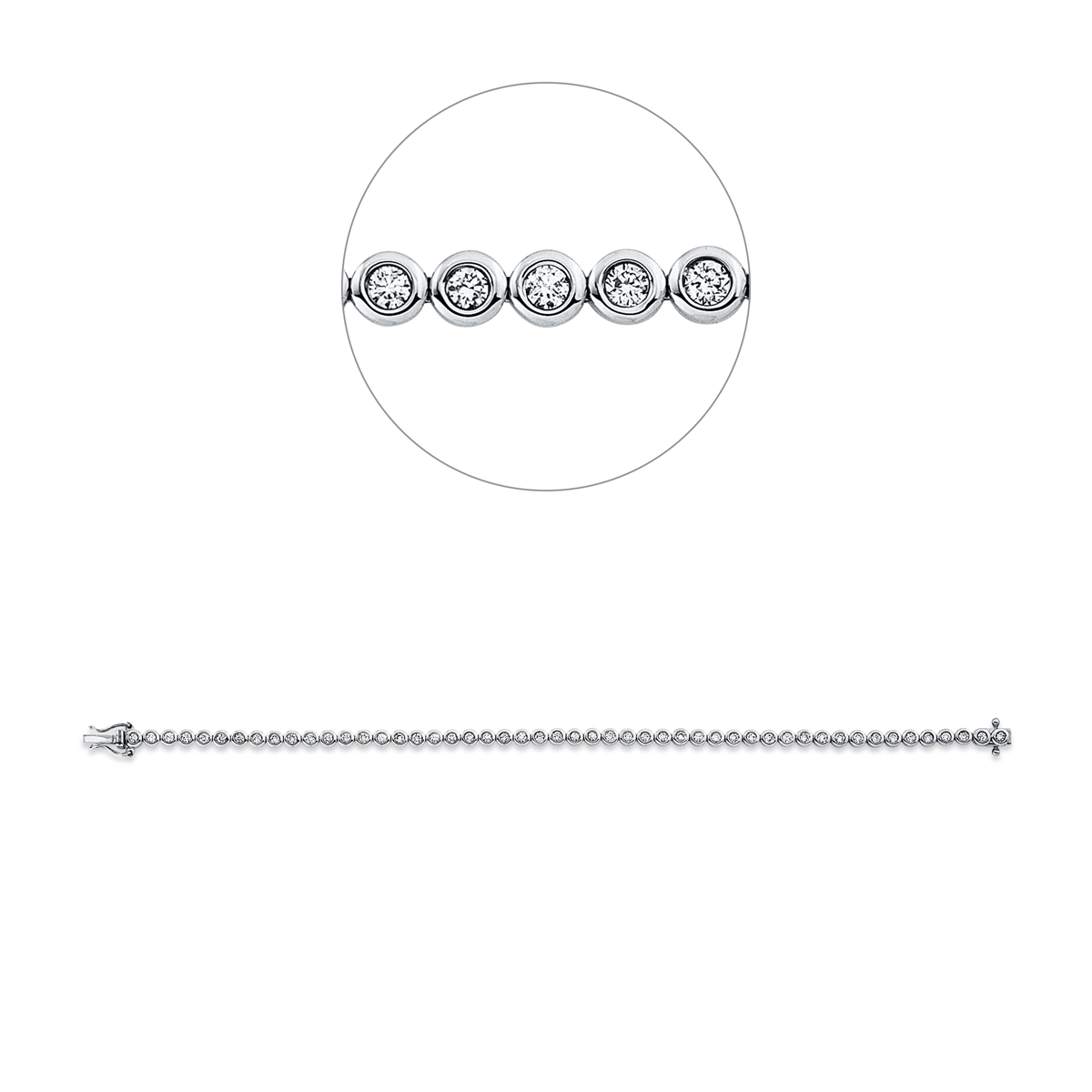 Tennisarmband - 5D415