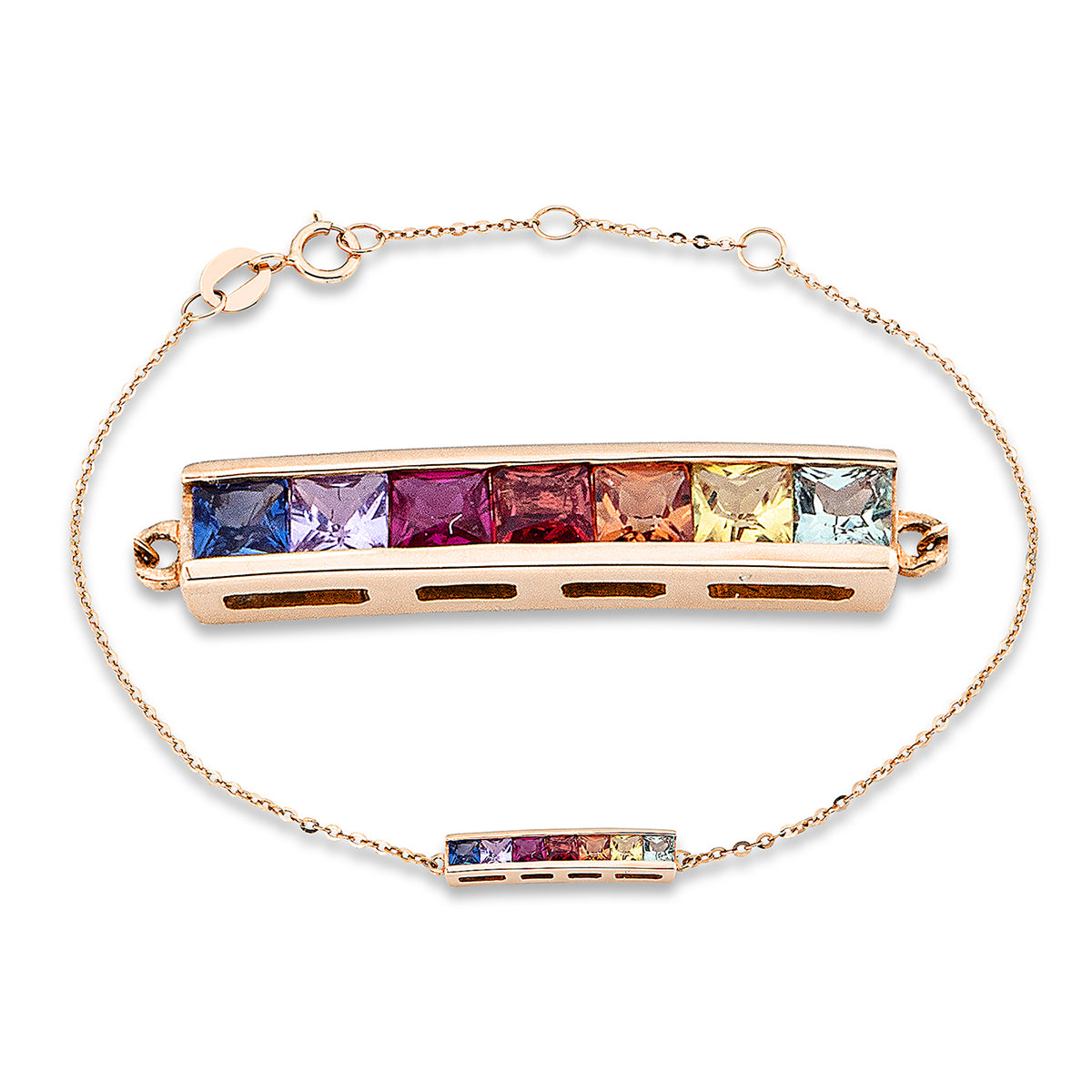 Rainbow & Multicolor Armband - 5E082