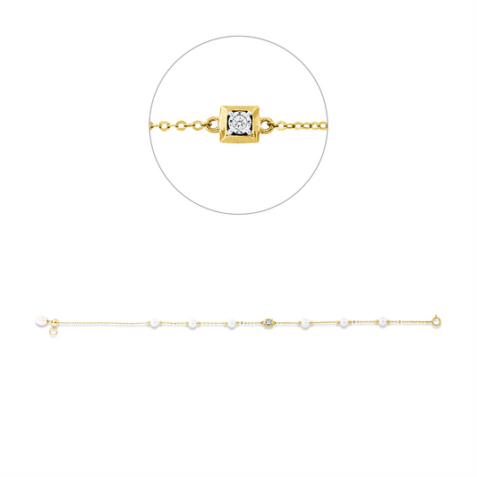 Perle Armband - 5F599