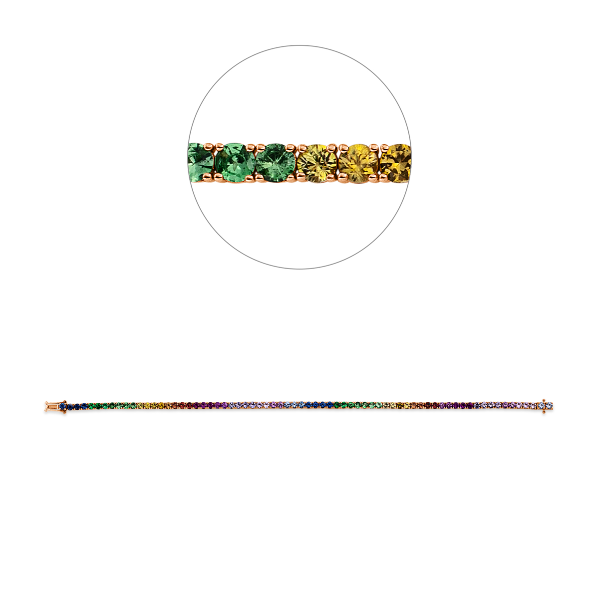 Rainbow & Multicolor Armband - 5F881