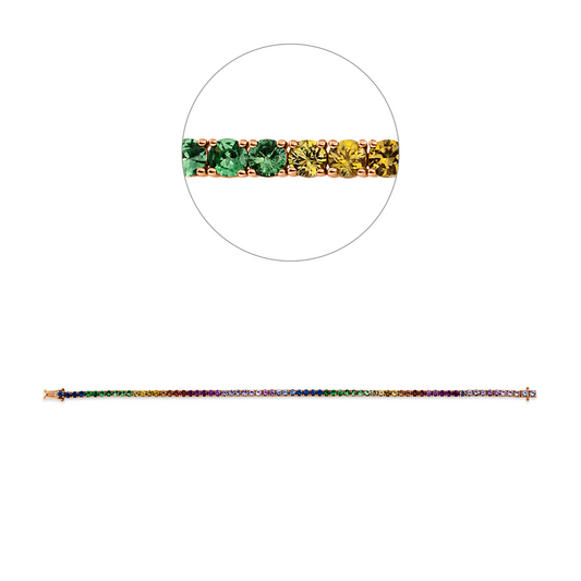 Rainbow & Multicolor Armband - 5F881
