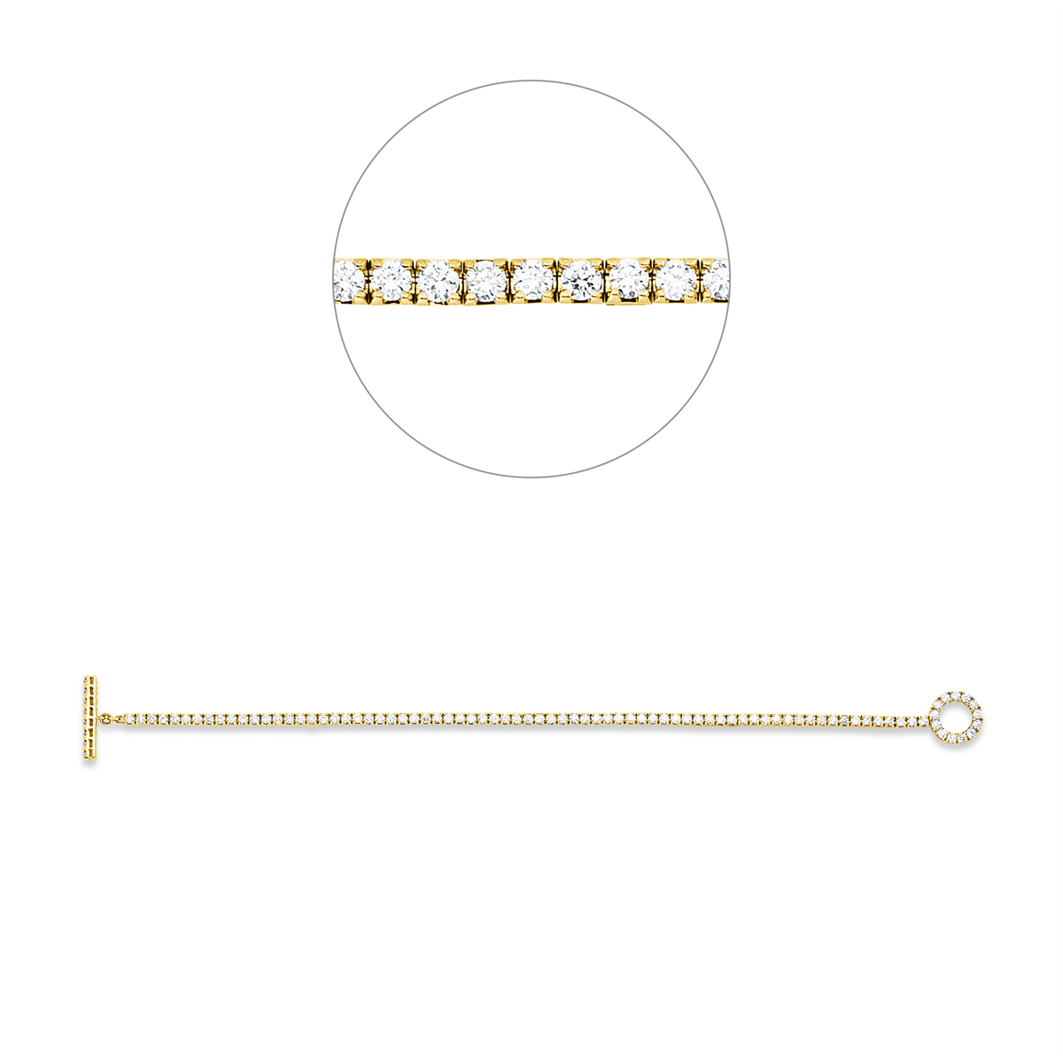 Tennisarmband - 5G116