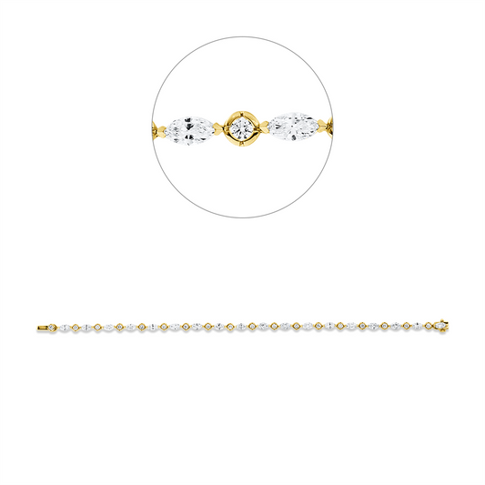 Modern Woman Armband - 5G345