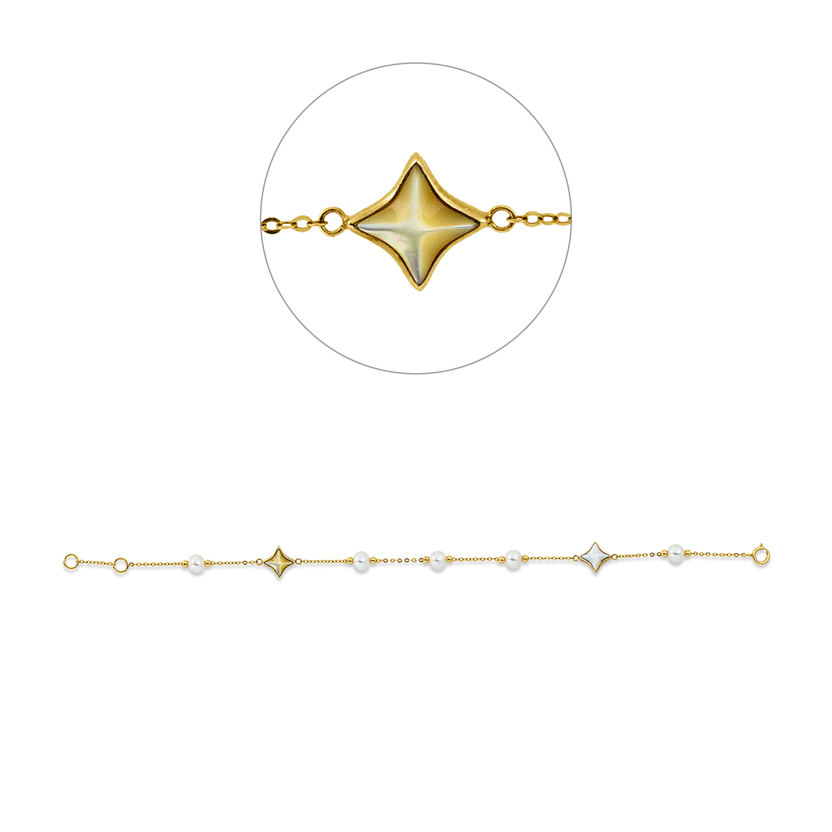 Perle Armband - 5G483