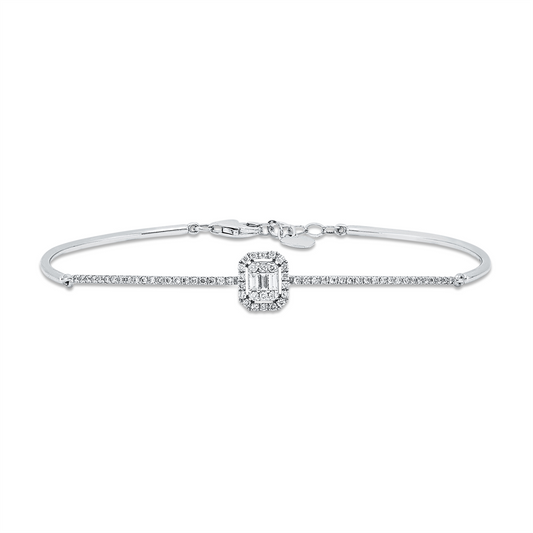 Baguette Illusion Armband - 5G633