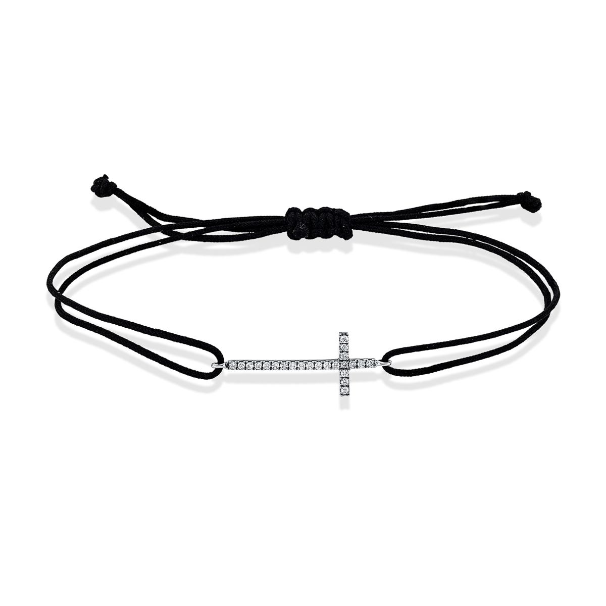 Leder- & Stoffband Armband - 5G671