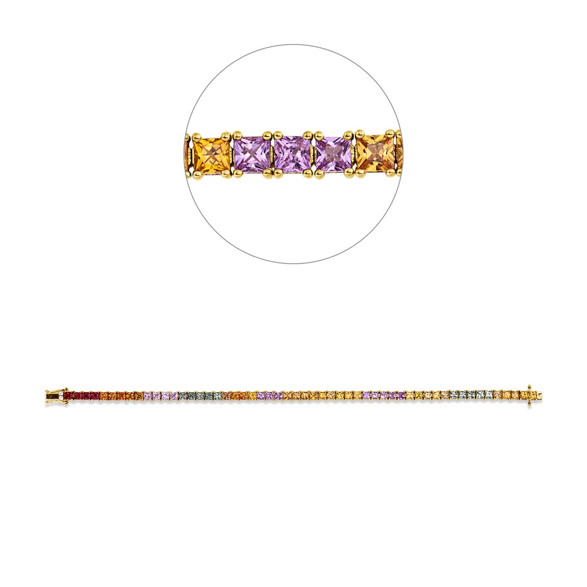 Rainbow & Multicolor Armband - 5G691