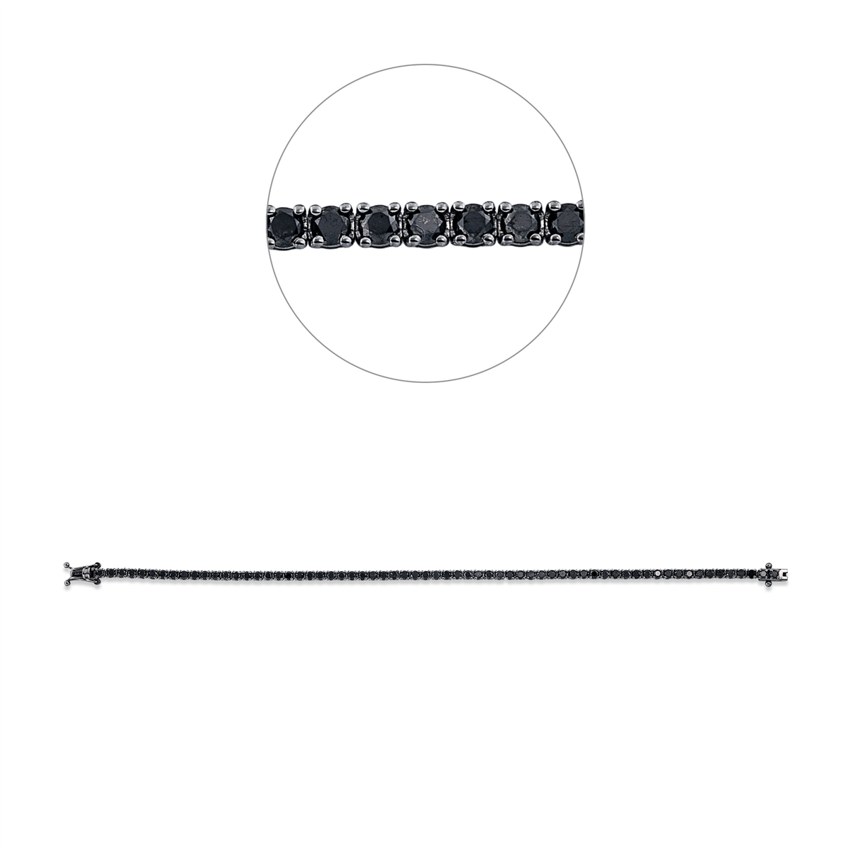 Farbiger Diamant Armband - 5G760