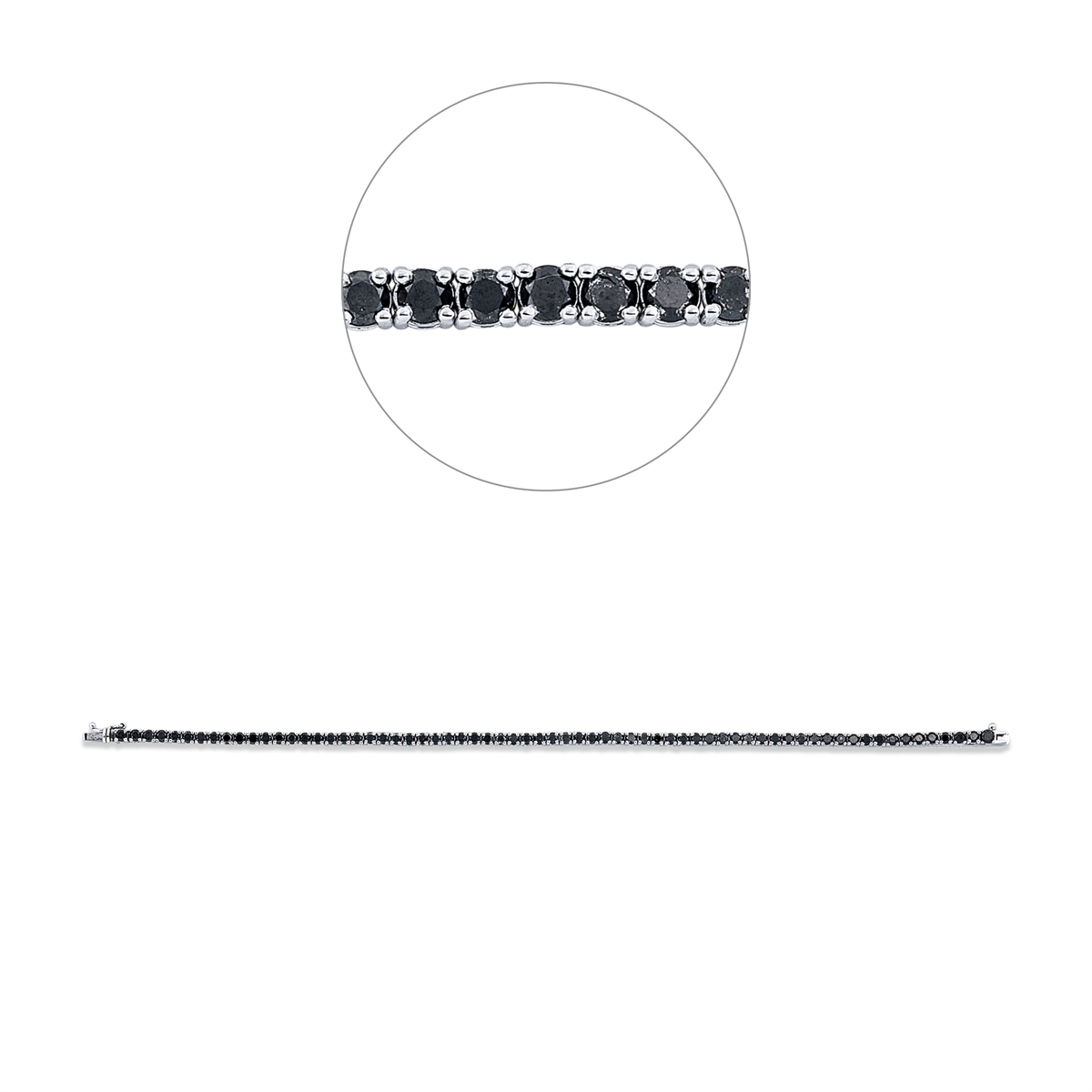 Farbiger Diamant Armband - 5G761