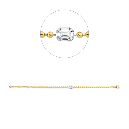 Baguette Armband - 5G770
