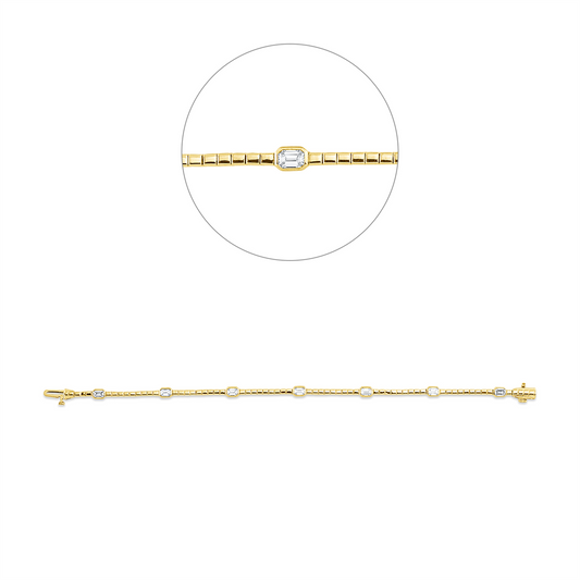 Baguette Armband - 5G815