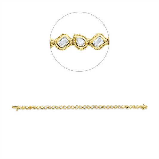 Baguette Armband - 5G817