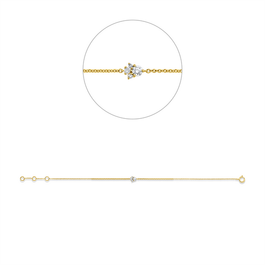 Modern Woman Armband - 5G824