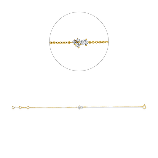 Modern Woman Armband - 5G825