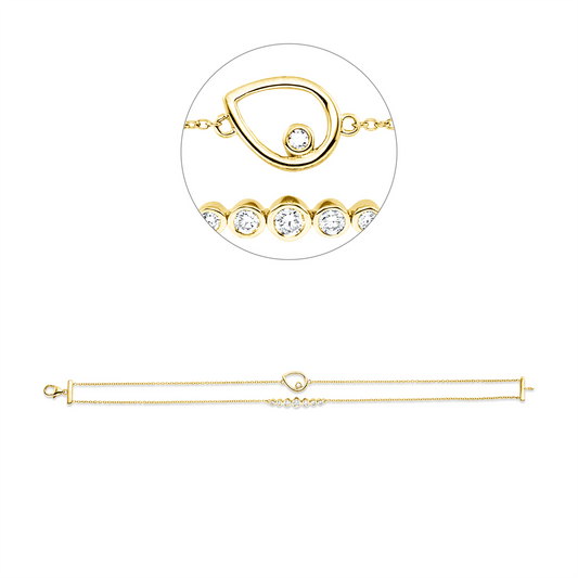 Modern Woman Armband - 5G838