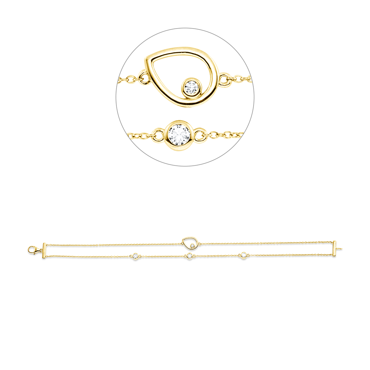 Modern Woman Armband - 5G839