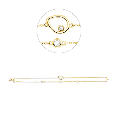 Modern Woman Armband - 5G839