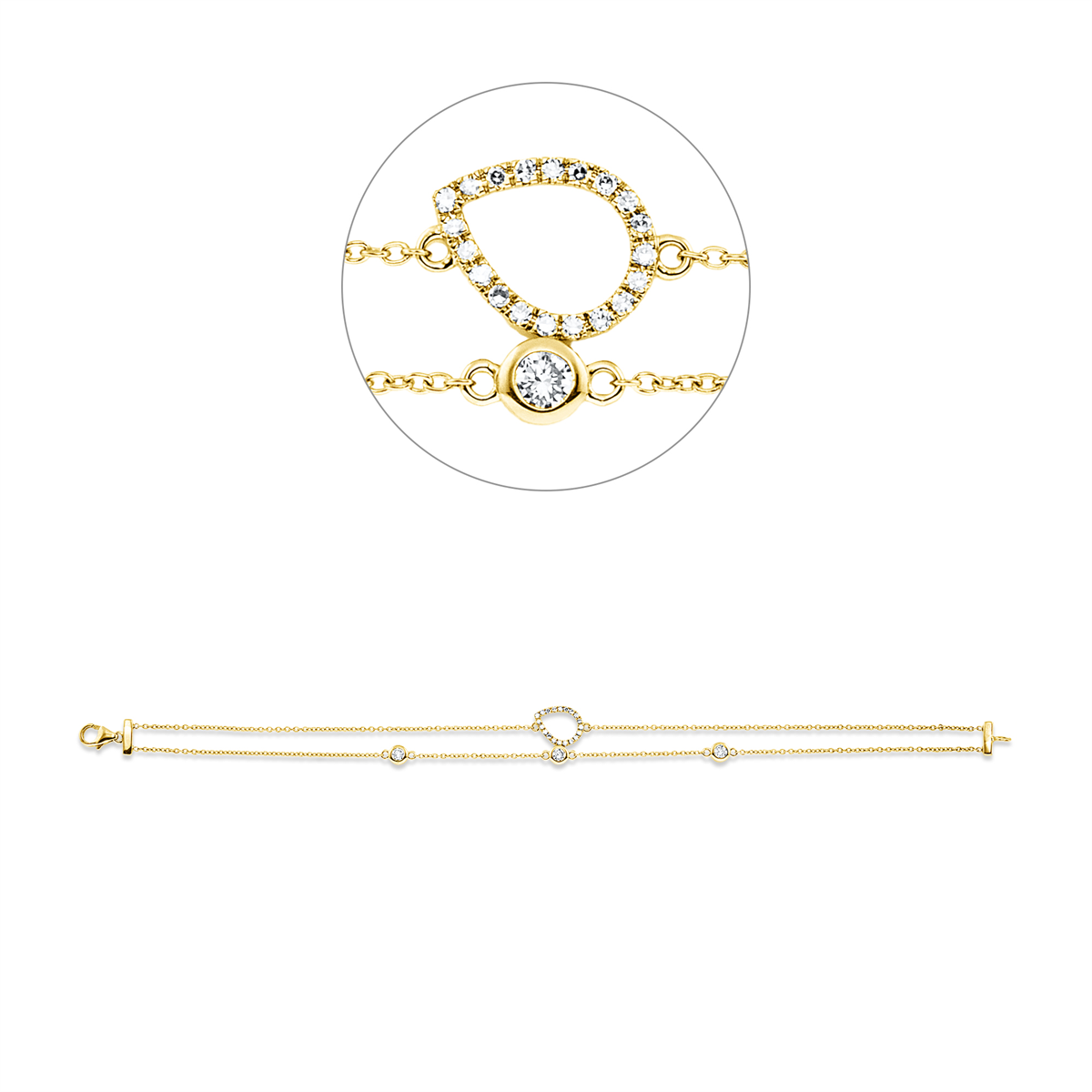 Modern Woman Armband - 5G840