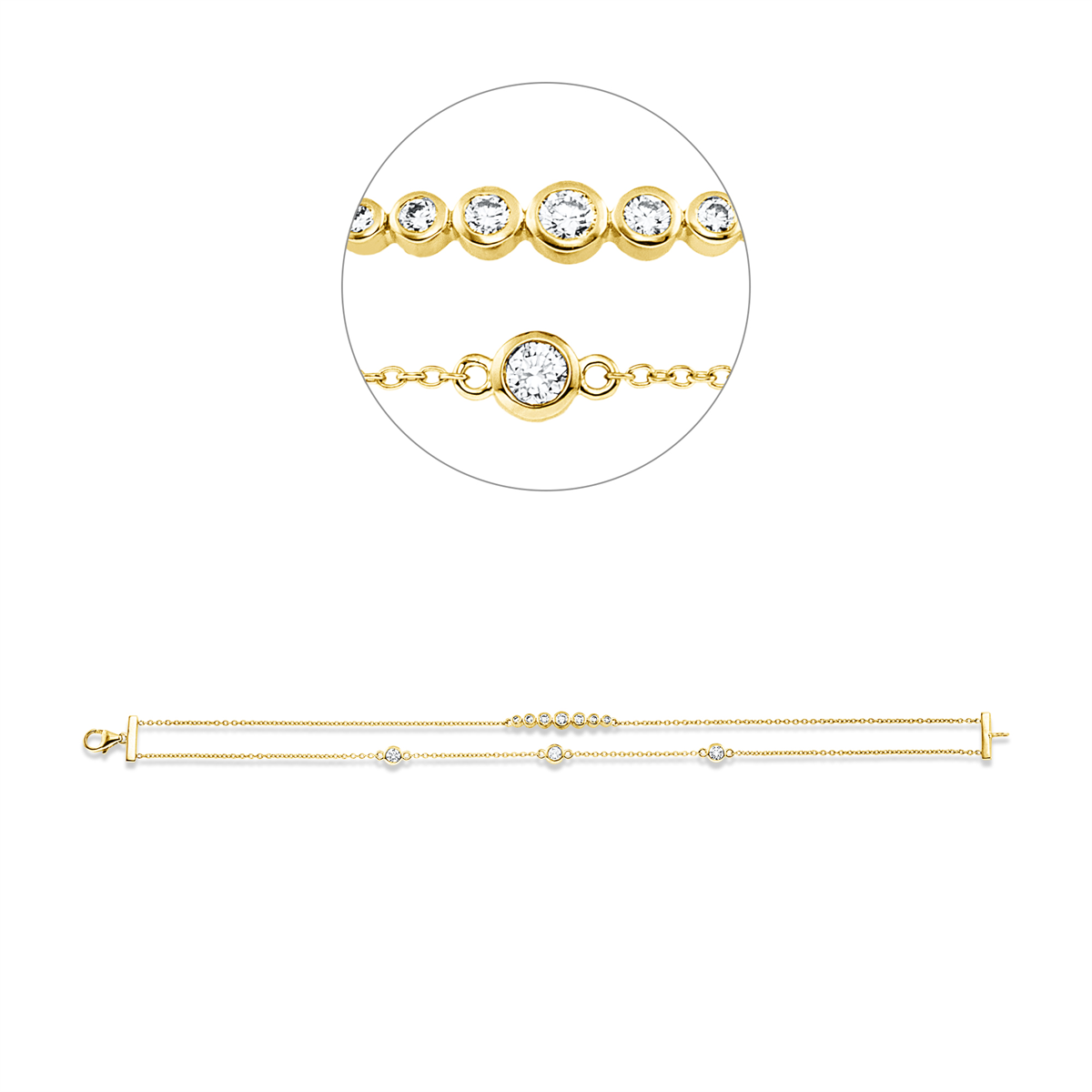 Modern Woman Armband - 5G841