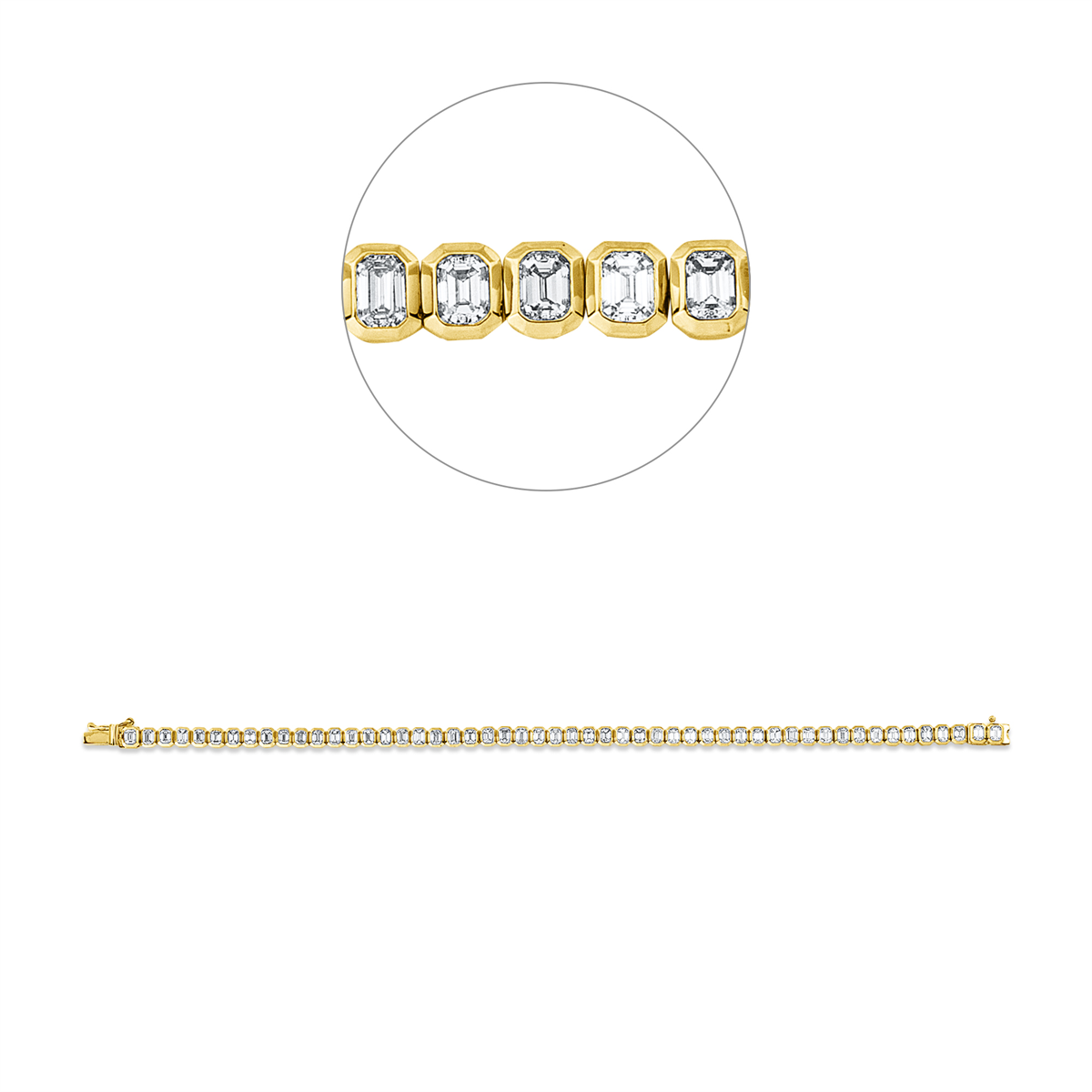 Baguette Armband - 5G858