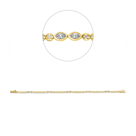 Modern Woman Armband - 5G861