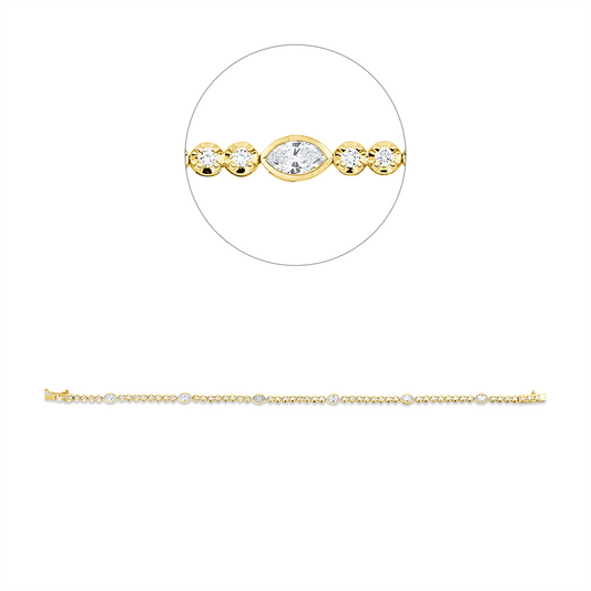 Modern Woman Armband - 5G865