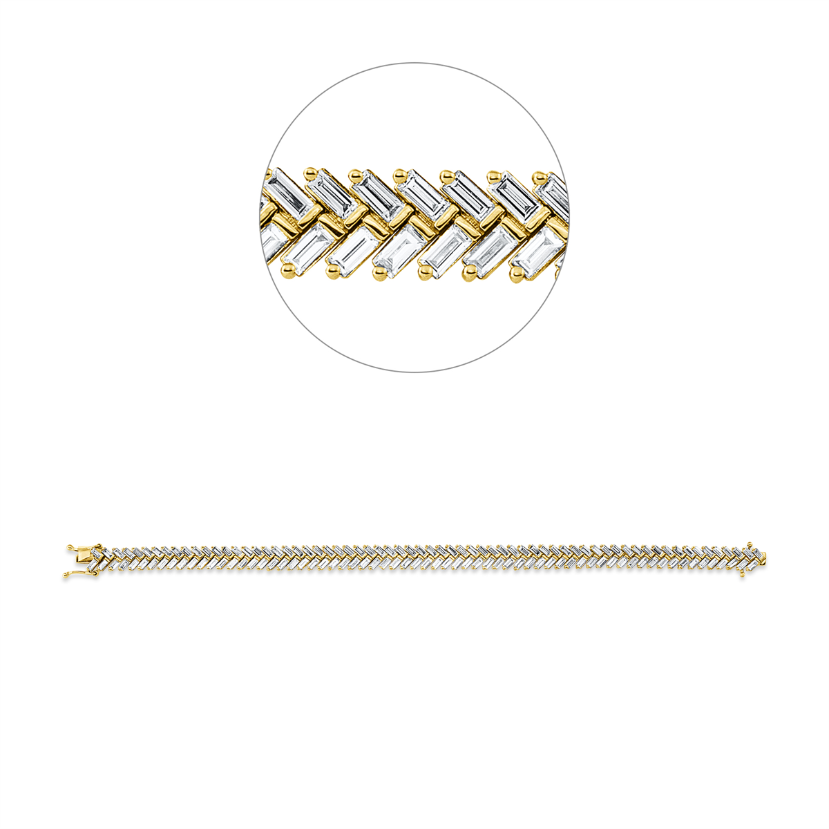 Baguette Armband - 5G882