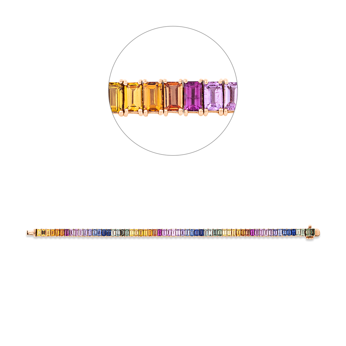 Rainbow & Multicolor Armband - 5G905
