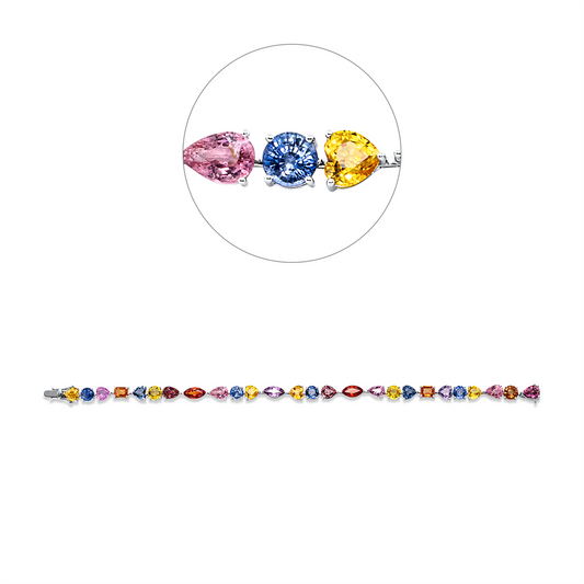 Rainbow & Multicolor Armband - 5G924