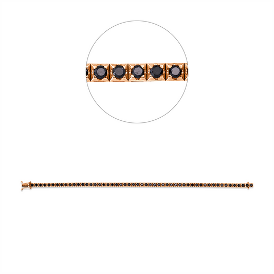 Farbiger Diamant Armband - 5H069